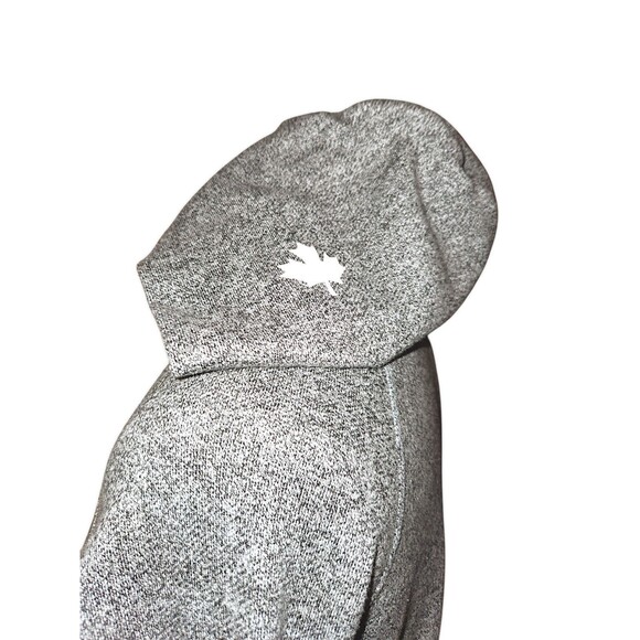 Roots Women's Hoodie Sweatshirt Original Kanga Gray Size SP Canada Beaver - Picture 4 of 7